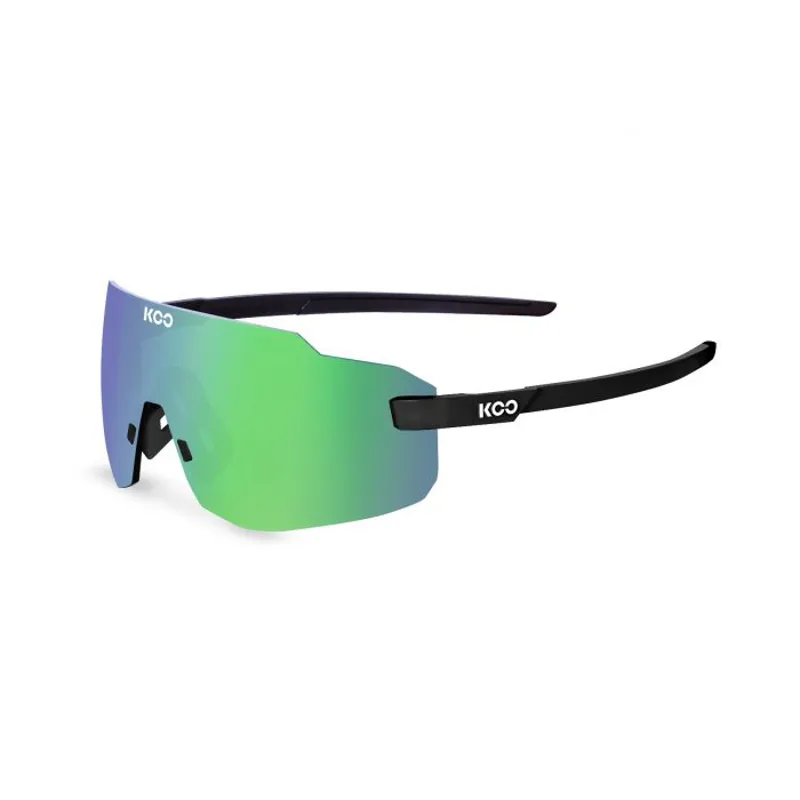 Koo Supernova Black Matt Frame Green Mirror Lenses Uni